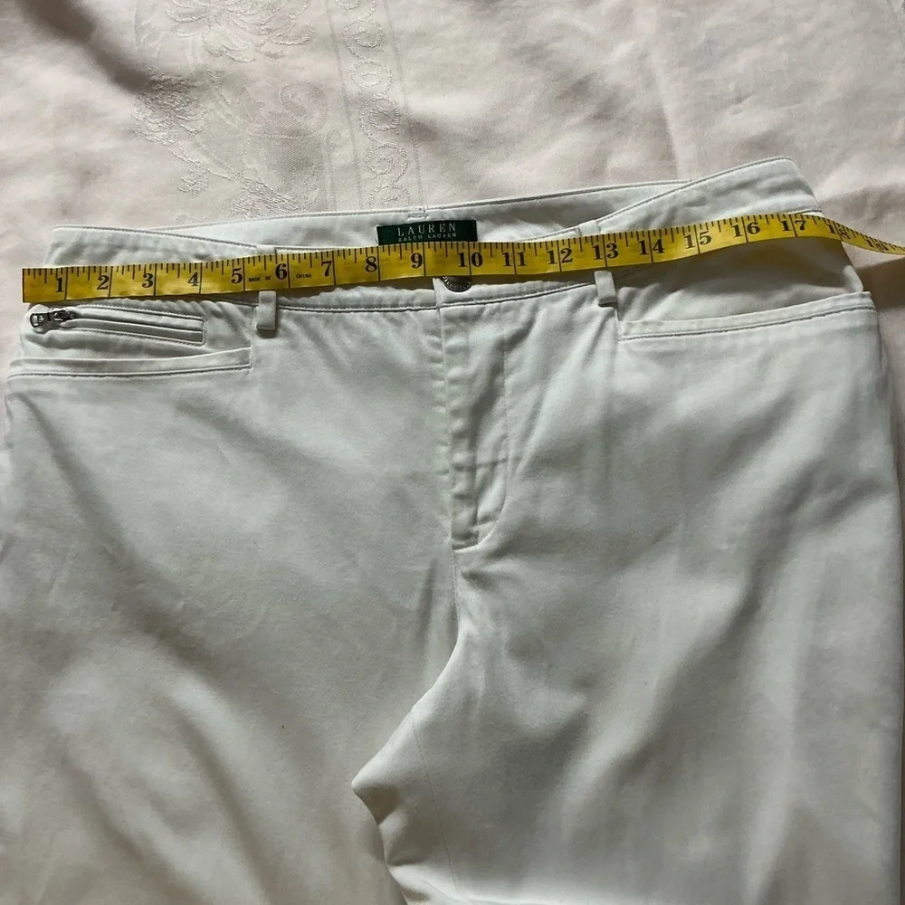 Ralph Lauren White Chinos Slim Fit